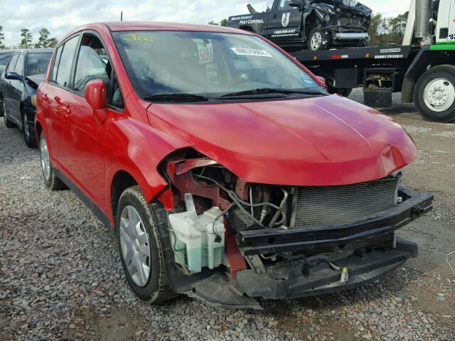 3N1BC1CP2BL494434 - 2011 NISSAN VERSA S RED photo 1