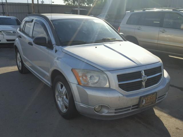 1B3HB48B27D304722 - 2007 DODGE CALIBER SX SILVER photo 1