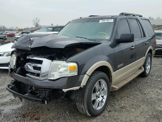 1FMFU17527LA40848 - 2007 FORD EXPEDITION CHARCOAL photo 2