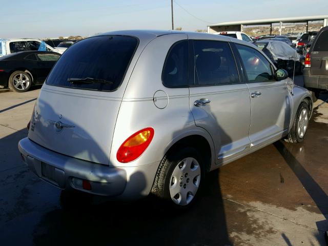 3C4FY58B85T574720 - 2005 CHRYSLER PT CRUISER SILVER photo 4