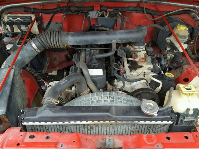 1J4FA39S13P317661 - 2003 JEEP WRANGLER C RED photo 7