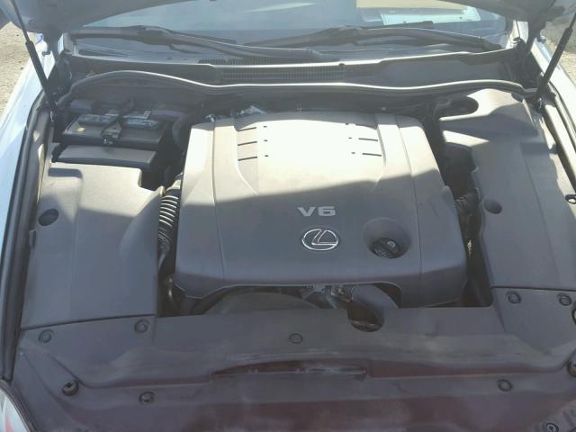 JTHBK262275034718 - 2007 LEXUS IS 250 SILVER photo 7