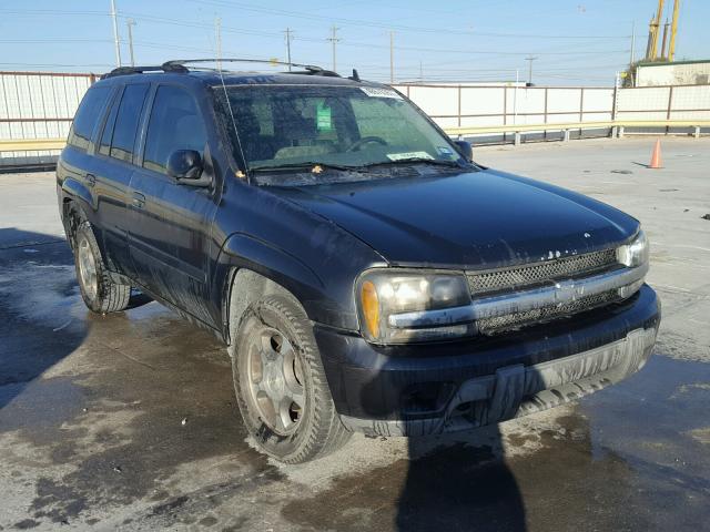 1GNDS13S472146423 - 2007 CHEVROLET TRAILBLAZE GRAY photo 1