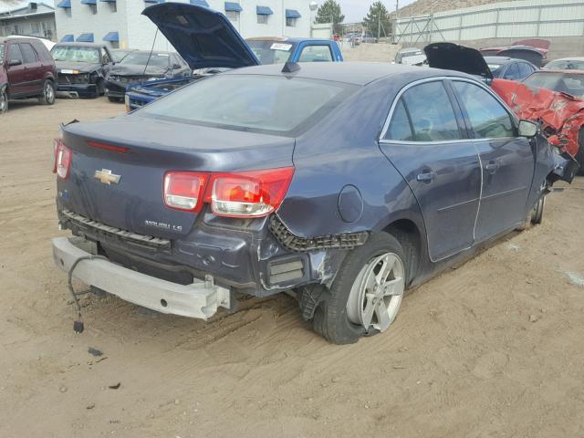 1G11B5SL2EF293304 - 2014 CHEVROLET MALIBU LS PURPLE photo 4