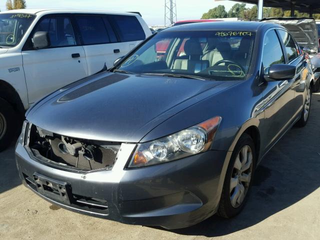 JHMCP26868C017217 - 2008 HONDA ACCORD EXL GRAY photo 2