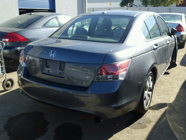 JHMCP26868C017217 - 2008 HONDA ACCORD EXL GRAY photo 4