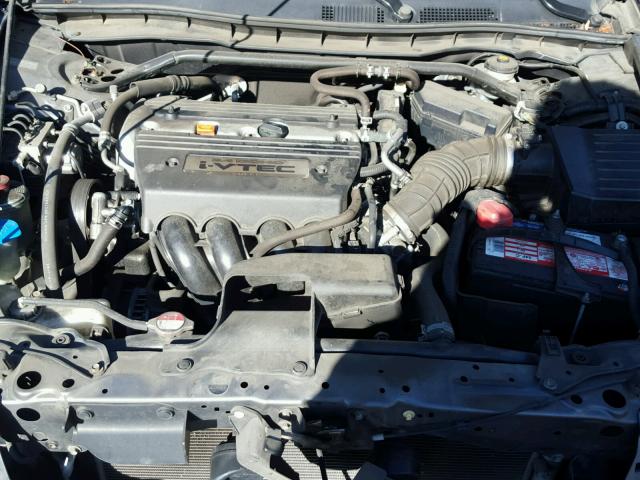 JHMCP26868C017217 - 2008 HONDA ACCORD EXL GRAY photo 7