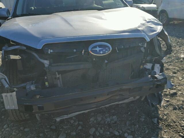 JF2SJADC8GH437841 - 2016 SUBARU FORESTER 2 SILVER photo 9