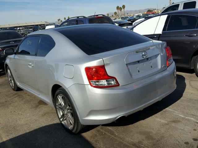 JTKJF5C74B3015992 - 2011 TOYOTA SCION TC 银色 照片 3