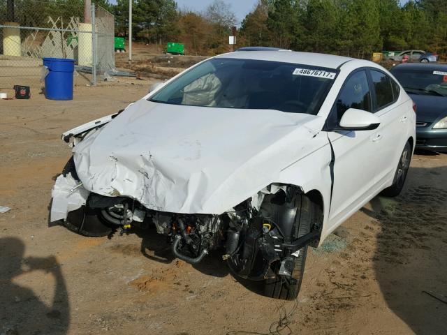 5NPD84LF3HH078028 - 2017 HYUNDAI ELANTRA SE WHITE photo 2