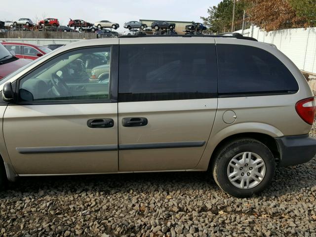 1D4GP25B46B755748 - 2006 DODGE CARAVAN SE TAN photo 9