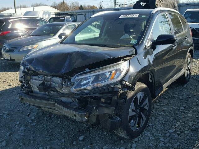 5J6RM4H98GL034745 - 2016 HONDA CR-V TOURI BLACK photo 2