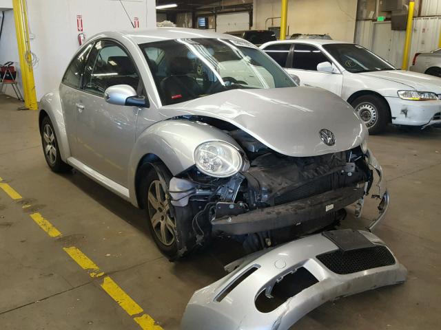 3VWPW31C76M422244 - 2006 VOLKSWAGEN NEW BEETLE SILVER photo 1