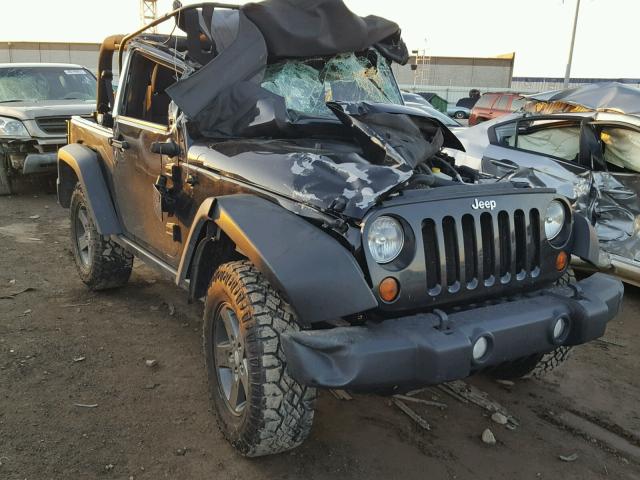 1J4BA6D17BL581505 - 2011 JEEP WRANGLER R BLACK photo 1