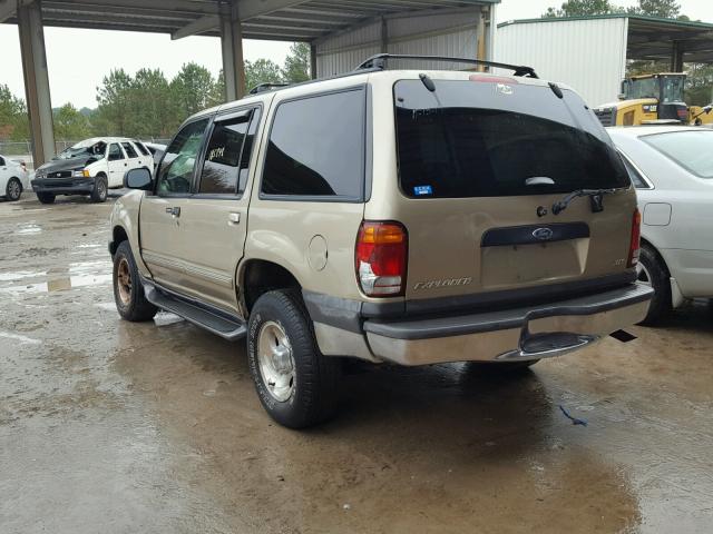 1FMZU73E01ZA18826 - 2001 FORD EXPLORER X GOLD photo 3