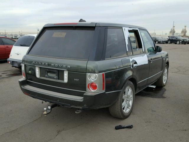 SALME15447A256417 - 2007 LAND ROVER RANGE ROVE GREEN photo 4