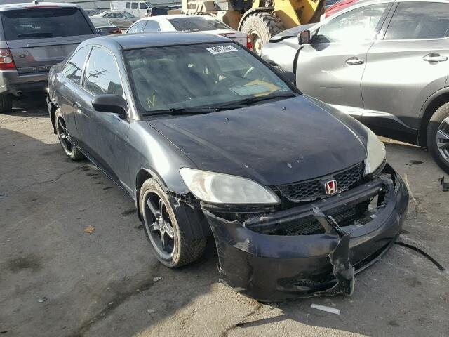 1HGEM21114L051395 - 2004 HONDA CIVIC DX V BLACK photo 1