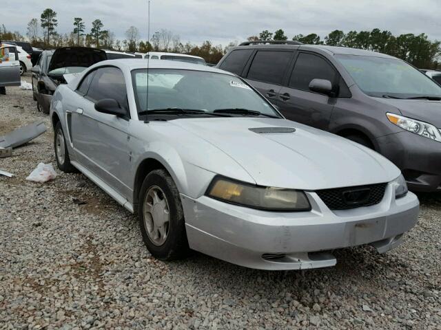 1FAFP40481F252132 - 2001 FORD MUSTANG SILVER photo 1