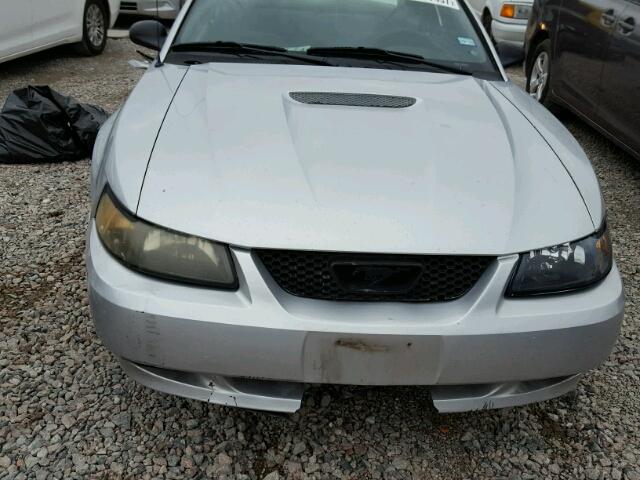 1FAFP40481F252132 - 2001 FORD MUSTANG SILVER photo 7