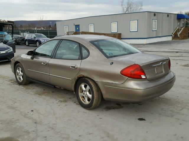 1FAHP55243A154401 - 2003 FORD TAURUS SES TAN photo 3