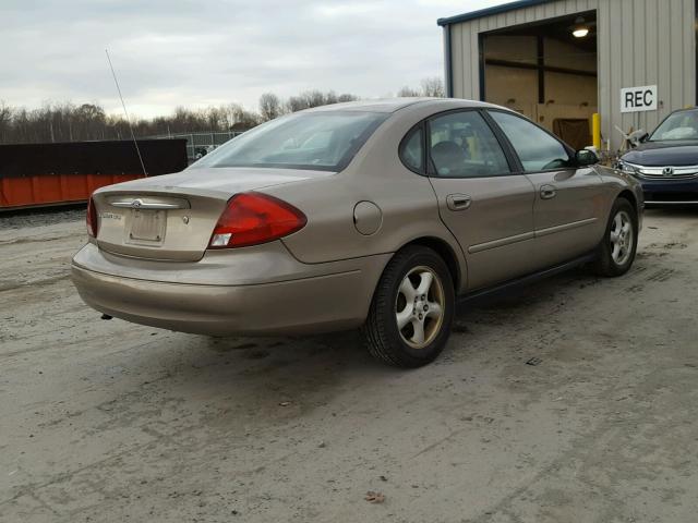 1FAHP55243A154401 - 2003 FORD TAURUS SES TAN photo 4