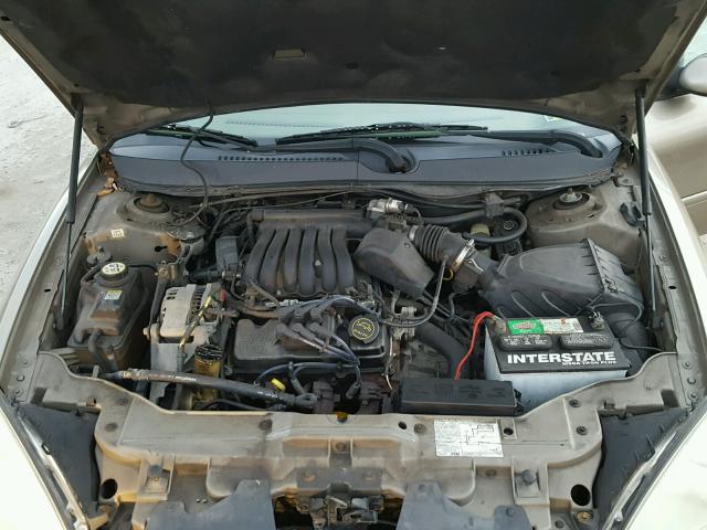 1FAHP55243A154401 - 2003 FORD TAURUS SES TAN photo 7