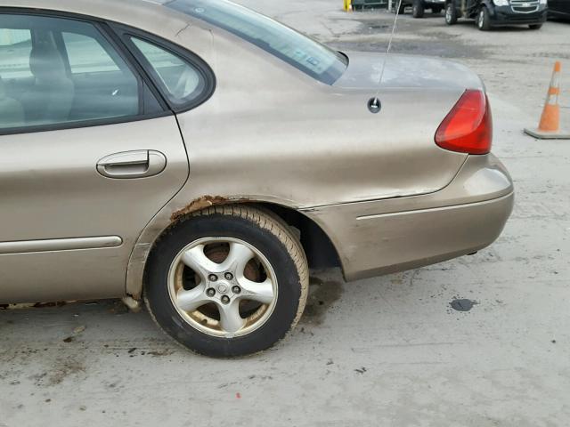 1FAHP55243A154401 - 2003 FORD TAURUS SES TAN photo 9