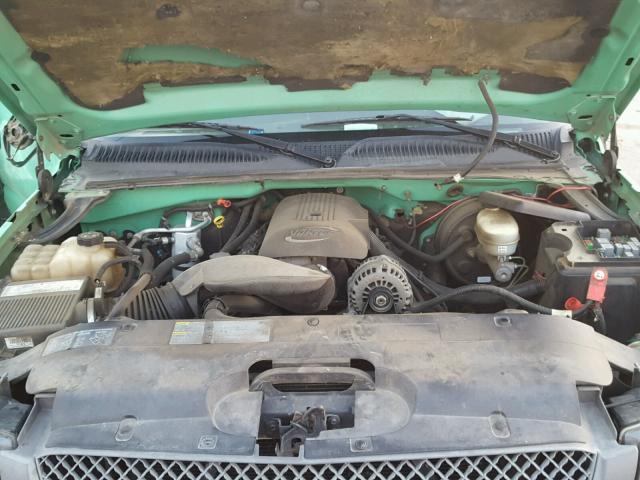 1GCEK19V75Z327213 - 2005 CHEVROLET SILVERADO GREEN photo 7