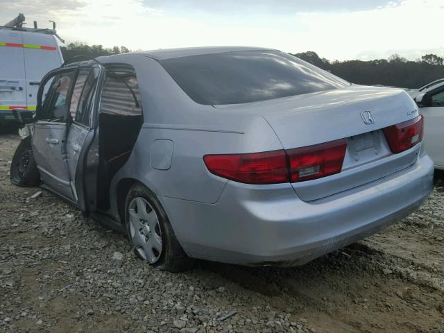 3HGCM56475G711966 - 2005 HONDA ACCORD LX SILVER photo 3