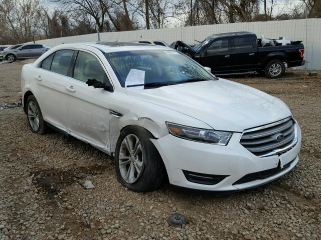 1FAHP2E84EG174554 - 2014 FORD TAURUS SEL WHITE photo 1