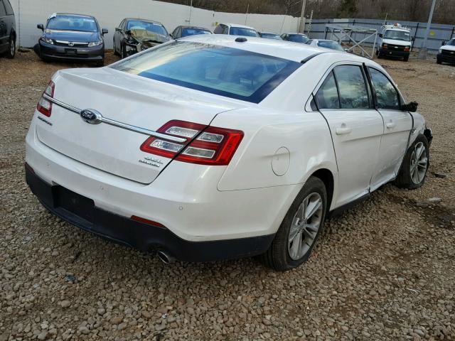 1FAHP2E84EG174554 - 2014 FORD TAURUS SEL WHITE photo 4