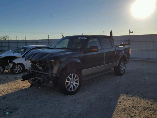 1FTFW1EF8EKF46584 - 2014 FORD F150 SUPER TWO TONE photo 2