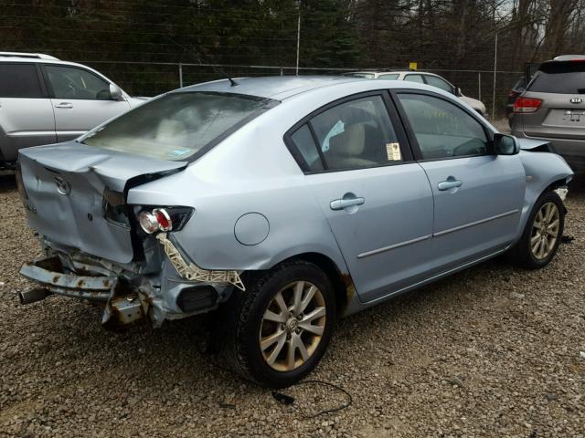 JM1BK12F071723040 - 2007 MAZDA 3 I BLUE photo 4