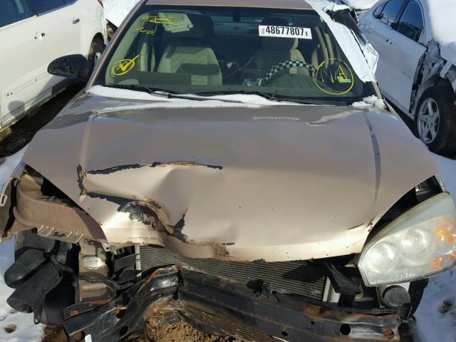 1G1ZT54804F137821 - 2004 CHEVROLET MALIBU LS 金色 照片 7
