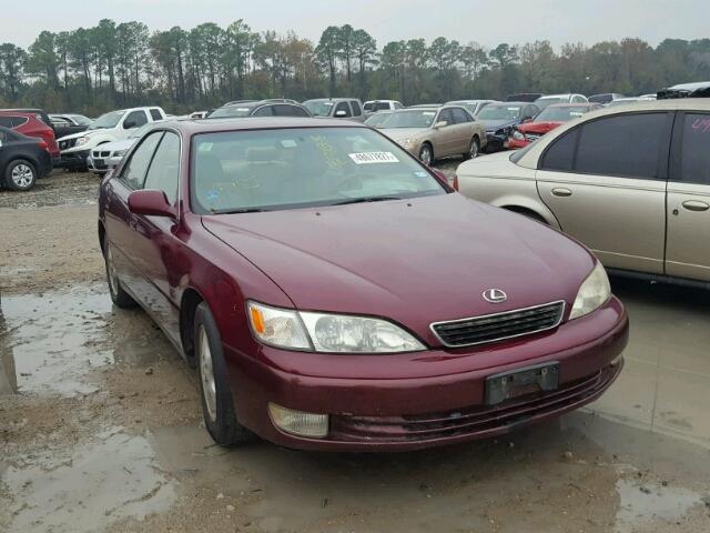 JT8BF28G9W5034808 - 1998 LEXUS ES 300 BURGUNDY photo 1