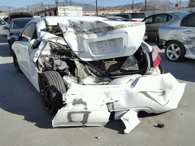 2HGFG12647H567784 - 2007 HONDA CIVIC LX WHITE photo 3