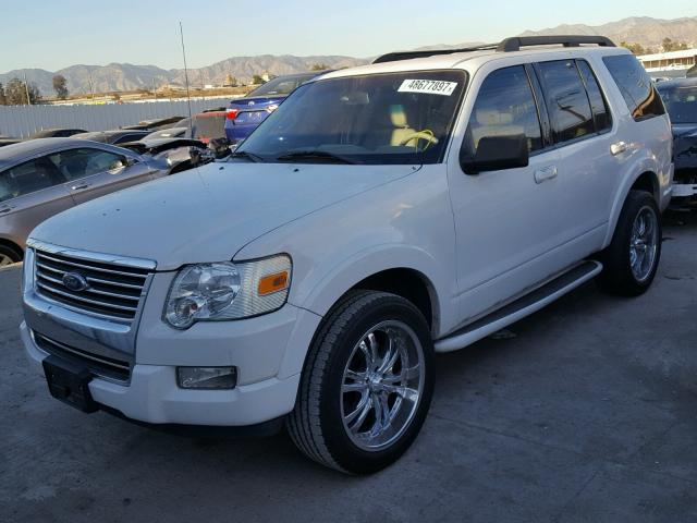 1FMEU63E16UA33624 - 2006 FORD EXPLORER X WHITE photo 2