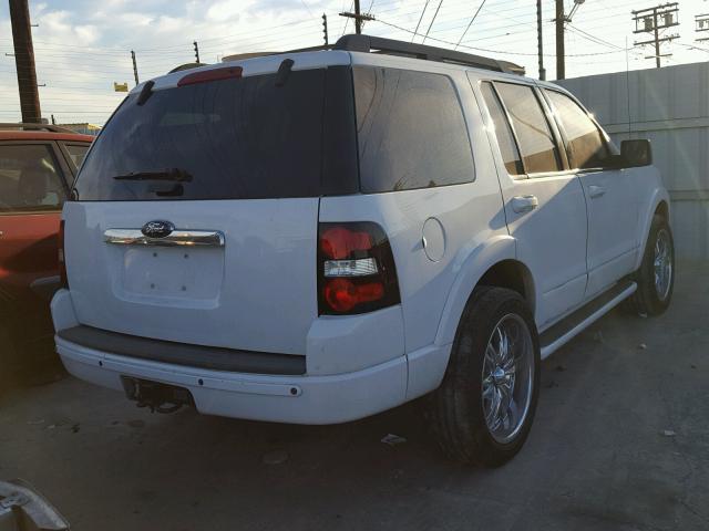 1FMEU63E16UA33624 - 2006 FORD EXPLORER X WHITE photo 4