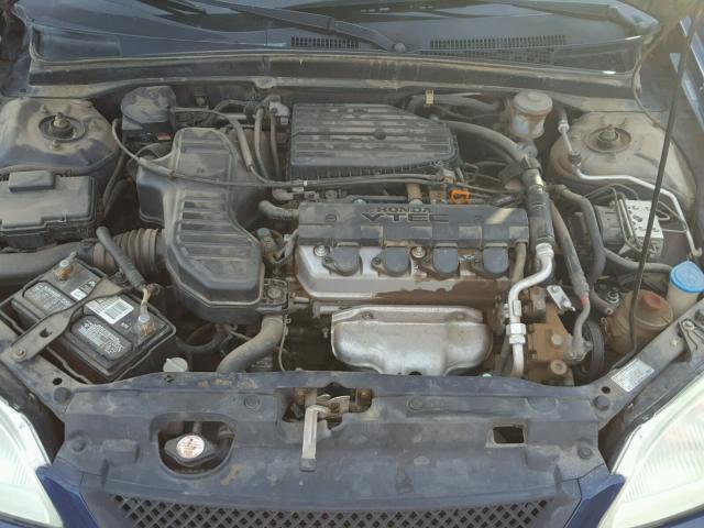 2HGES26763H516056 - 2003 HONDA CIVIC EX 蓝色 照片 7