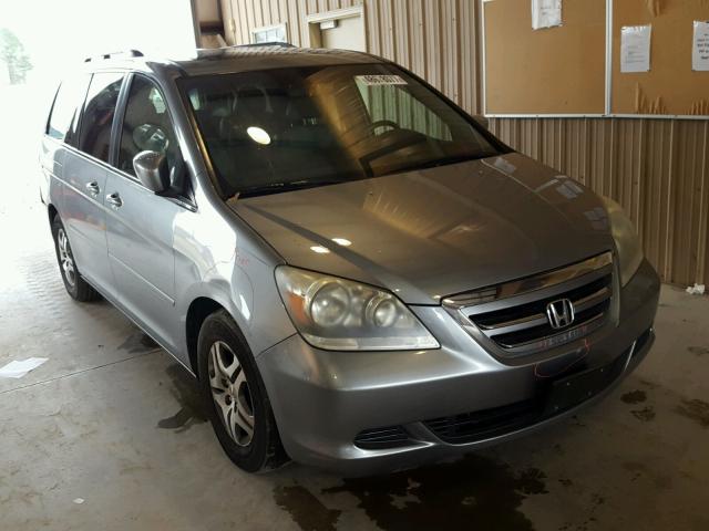 5FNRL38716B087712 - 2006 HONDA ODYSSEY EX BLUE photo 1