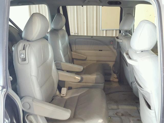 5FNRL38716B087712 - 2006 HONDA ODYSSEY EX BLUE photo 6