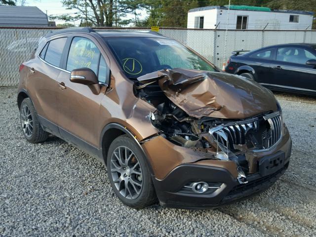 KL4CJ1SM4GB582886 - 2016 BUICK ENCORE SPO BROWN photo 1