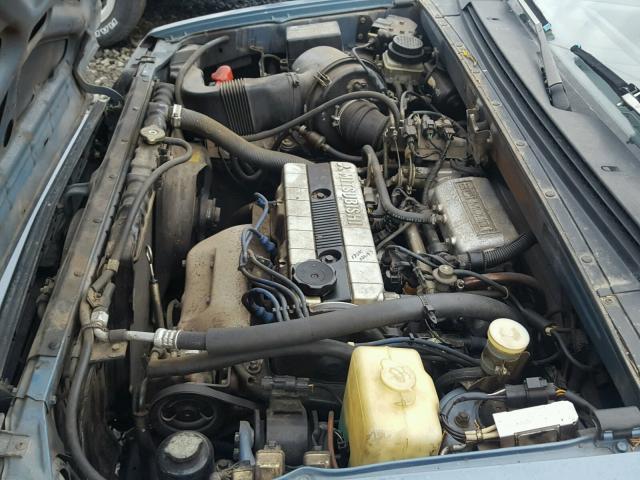 JB4FH31D0HZ041657 - 1987 DODGE COLT VISTA BLUE photo 7