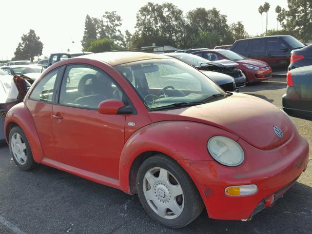 3VWCT21CX1M408378 - 2001 VOLKSWAGEN NEW BEETLE Qırmızı foto 1