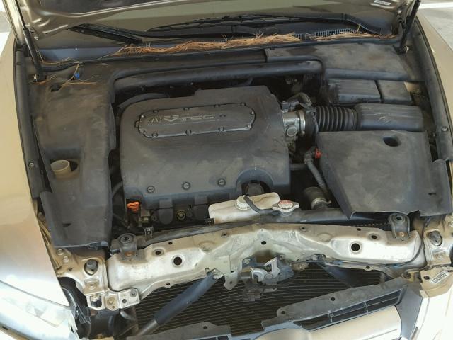 19UUA66284A003031 - 2004 ACURA TL TAN photo 7