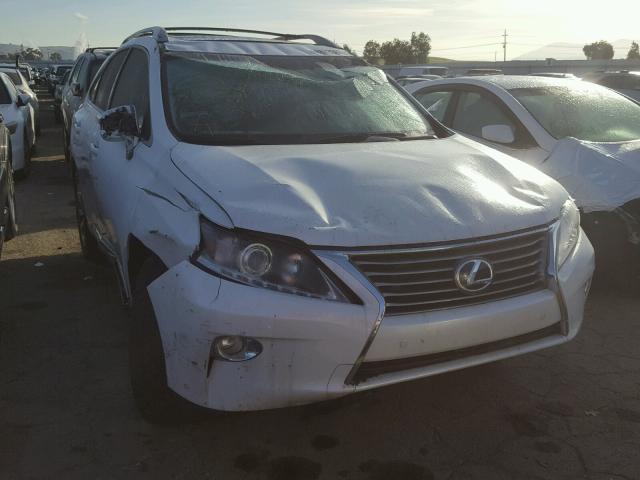 2T2ZK1BA9DC118780 - 2013 LEXUS RX 350 WHITE photo 1