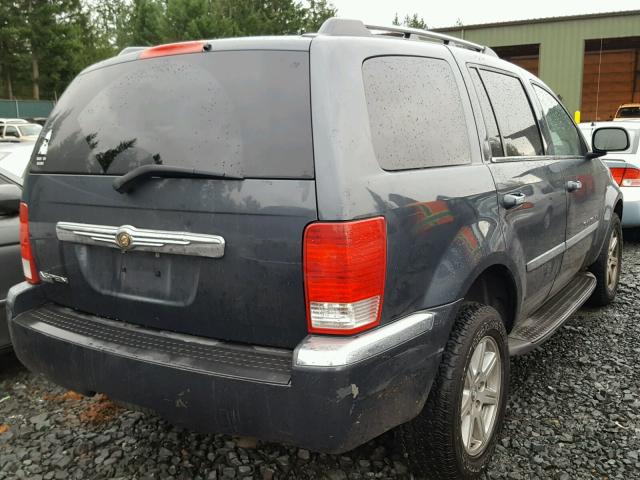 1A8HX58N17F585618 - 2007 CHRYSLER ASPEN LIMI BLUE photo 4