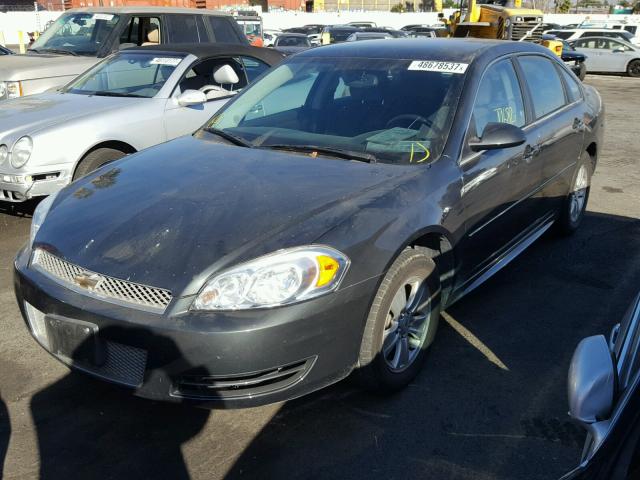 2G1WF5E32C1266338 - 2012 CHEVROLET IMPALA LS GRAY photo 2