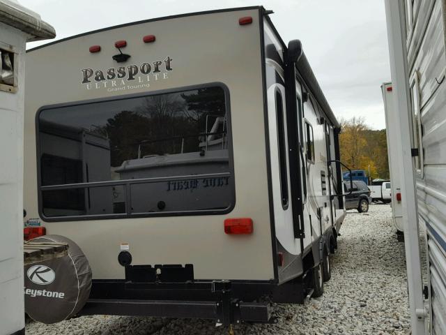 4YDT28921JK412246 - 2018 KEYSTONE PASSPORT 白色 照片 4