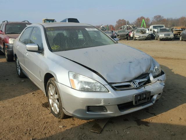 1HGCM668X6A040155 - 2006 HONDA ACCORD EX SILVER photo 1